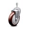Service Caster 5 Inch Maroon Polyurethane Wheel Swivel 3/8 Inch Threaded Stem Caster SCC SCC-TS20S514-PPUB-MRN-381615 - alternate 1